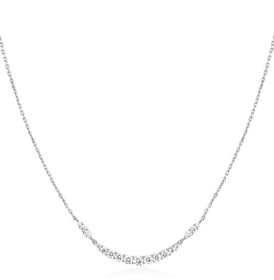  Miss Twinkle - Gliederketten - Silber / Rhodiniert - Zirkonia - 45cm